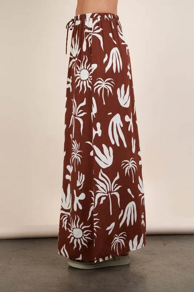 Riviera Printed Resort Skirt