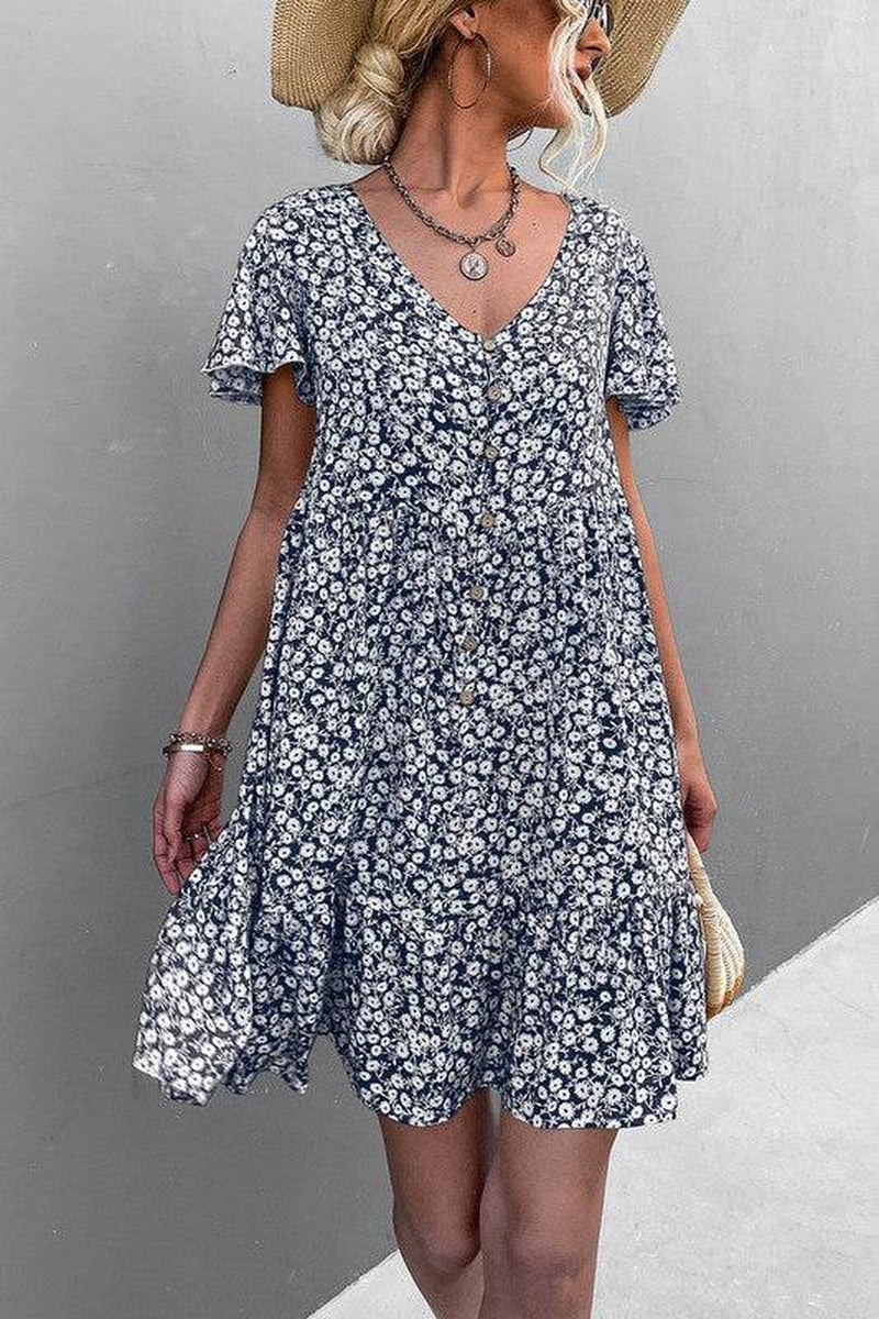 Vienna Floral Midi Dress