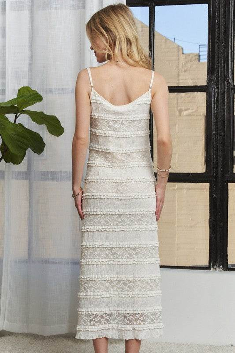 Adora Lace Noir Cami Dress