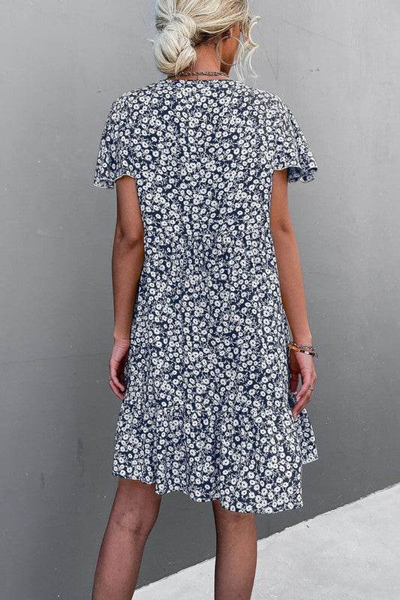 Vienna Floral Midi Dress