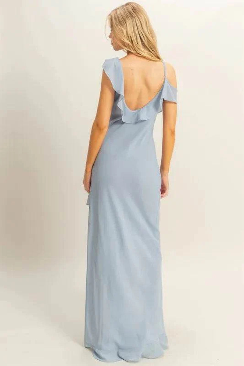 Seraphina Chiffon Ruffle Dress